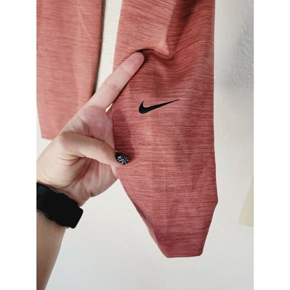 NWOT Nike Dri-Fit Light Rust Colored Full Length High Rise Leggings. Size XS - Picture 3 of 8